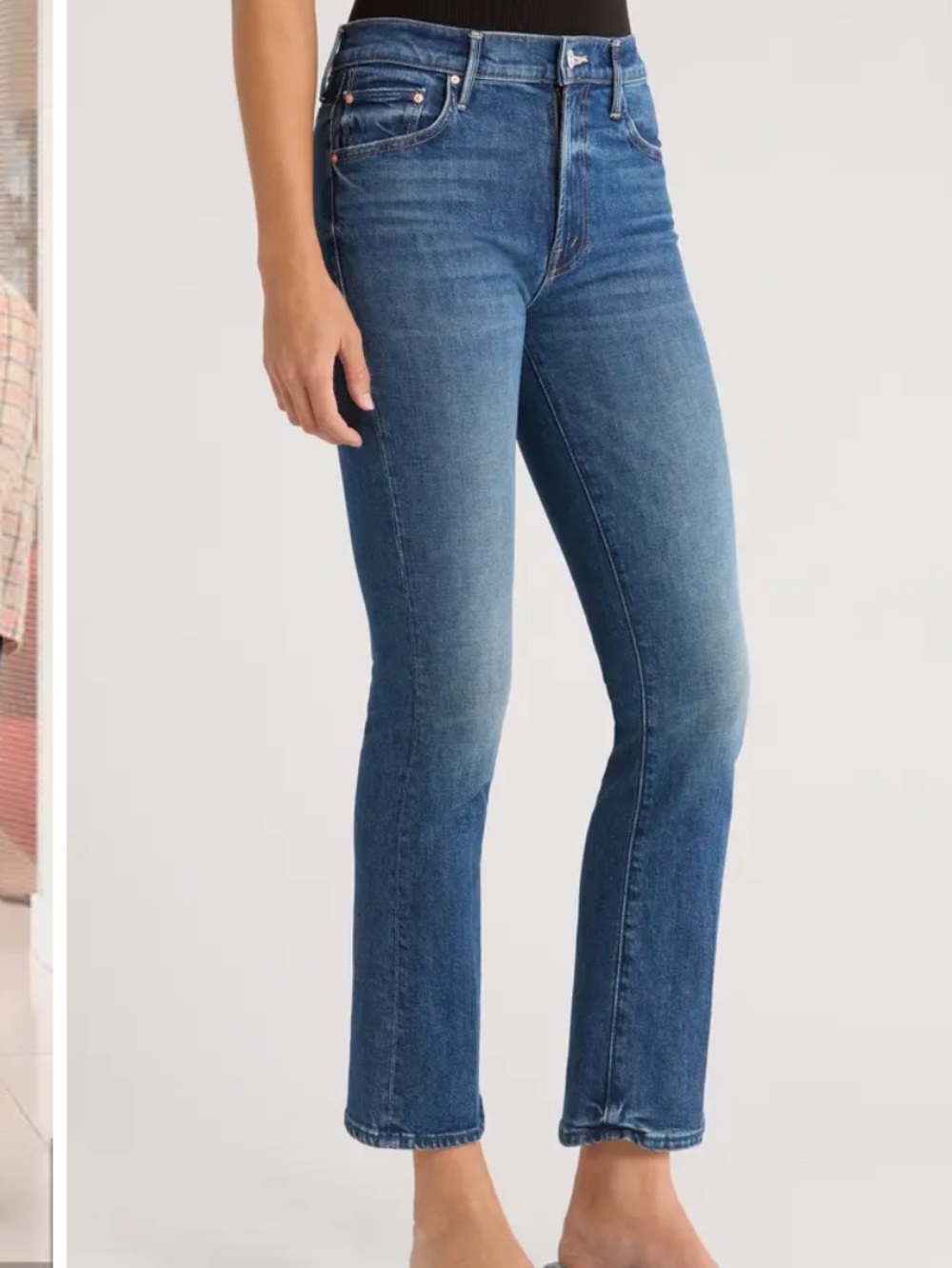 MOTHER The Insider Ankle Bootcut Jeans size 25
